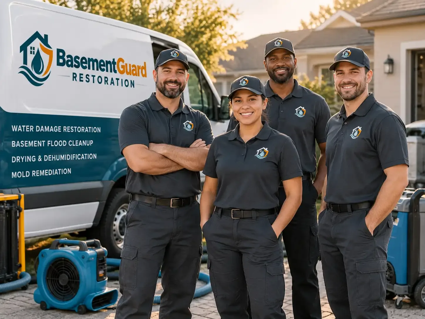 Basement Water Damage Restoration company in La Motte, IA